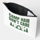 Camp Hair Don't Care Green Print Cut Naaizak Etui (Open)