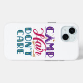 Camp Hair houdt niet van Camper Camping Glamper Case-Mate iPhone Case (Achterkant (horizontaal))