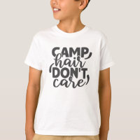 Camp Hair houdt niet van grappige Camping Quote Hu