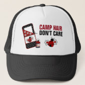 Camp Hair Trucker Hat Pet (Voorkant)