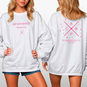 CAMP Hot Pink Bachelorette Bruidsmeisje Hoodie