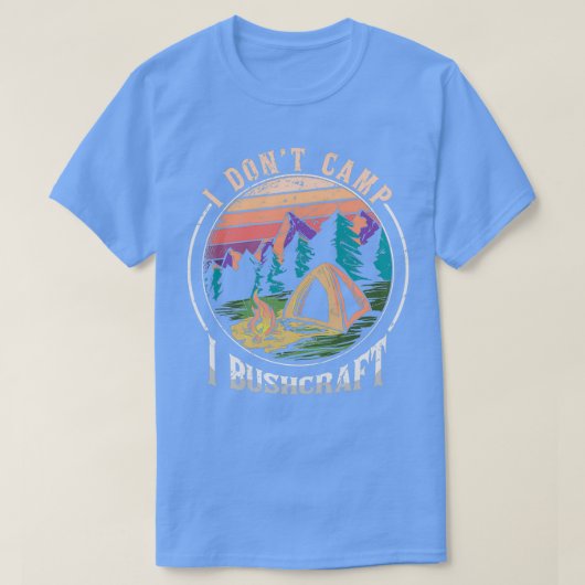 Camp I Bushcraft Survival 2 T-shirt (Design voorkant)