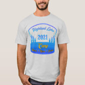 Camp Kassa 2021 Blue T-shirt (Voorkant)