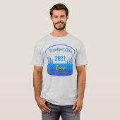 Camp Kassa 2021 Blue T-shirt (Voorkant volledig)