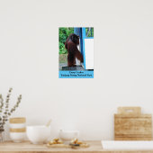 Camp Leakey Tanjung Nationaal Park Borneo Poster (Keuken)