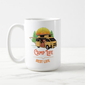  Camp Life Best Life Camper Koffiemok