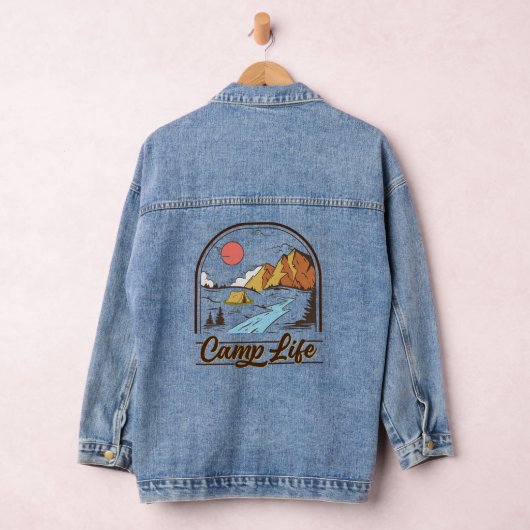 Camp life denim jacket (Hangar)