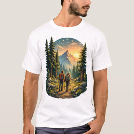 Camp Life Feels Right – Sunset Trail Tee USA T-shirt