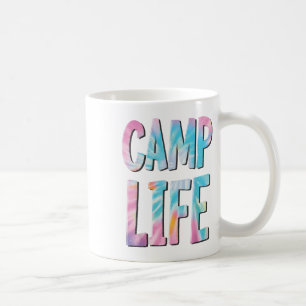 Camp Life Stropdas-Die Summer Top voor Meisjes Sum Koffiemok