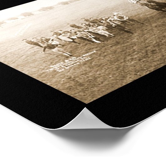 Camp Mabry TX Guard Foto 1921 Poster (Hoek)