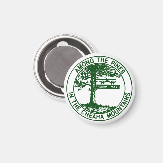 Camp Mac Magnet (Camp Logo) (Voorkant / Achterkant)