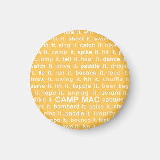 Camp Mac Magnet (geel doen)