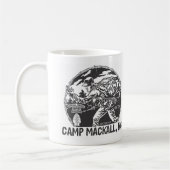 'Camp Mackall' - drievoudig bladerdak Koffiemok (Links)