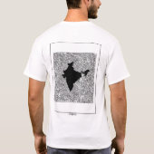 Camp Masala Black & White T-shirt (Achterkant)