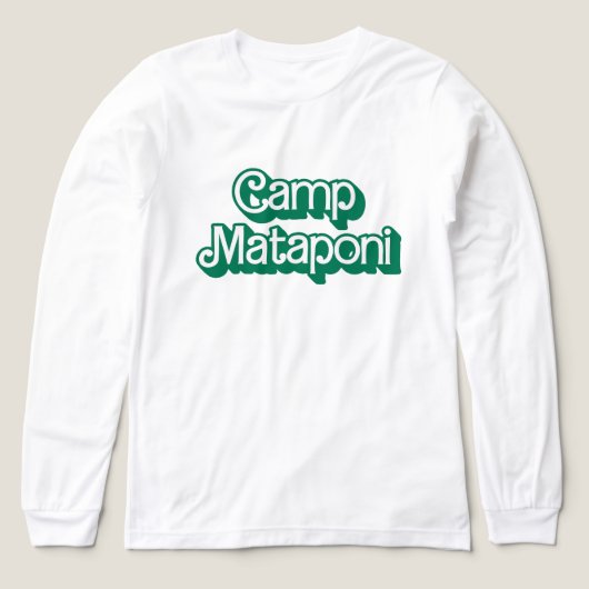 Camp Mataponi Barbie Tri-Blend Shirt (Voorkant)