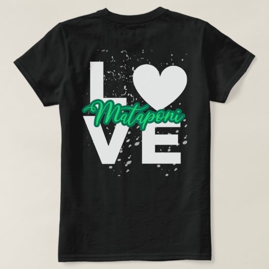 Camp Mataponi Love T-shirt (Design achterkant)