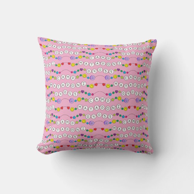 Camp Mataponi Signing Pillow Kussen (Voorkant)