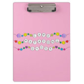 Camp Mataponi Vriendschap Armband Klembord (Voorkant)