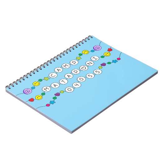 Camp Mataponi Vriendschapsarmband Notitieboek (Linkerzijde)