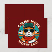 Camp meer ongerustheid minder briefkaart (Voorkant / Achterkant)