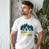 Camp meer ongerustheid minder t-shirt