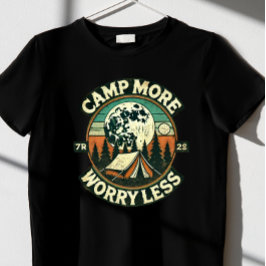 CAMP MEER ZORG MINDER T-Shirt
