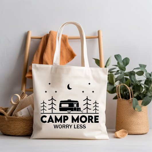 Camp meer zorgen minder minimalistisch Avontuur Ve Tote Bag