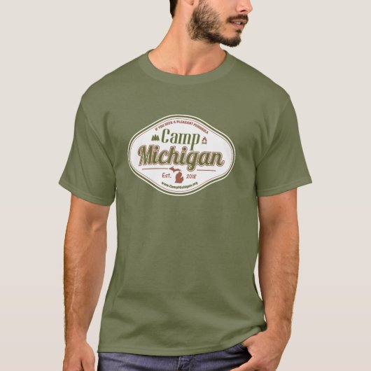 Camp Michigan shirt (Voorkant)