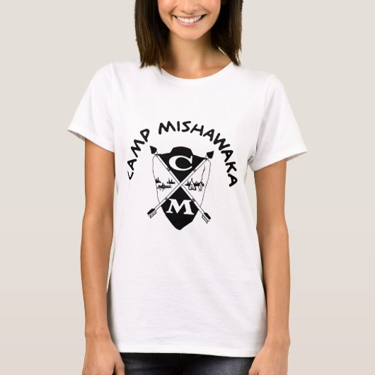 Camp Mishawaka Classic Crest T-shirt (Voorkant)