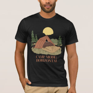 CAMP MODUS: HORIZONTAAL.” – LUIE CAMPER TEE T-SHIRT