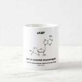 cAMP {Molecule} enkel een Tweede Boodschapper Koffiemok (Center)