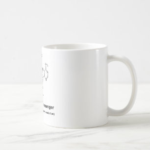 cAMP {Molecule} enkel een Tweede Boodschapper Koffiemok