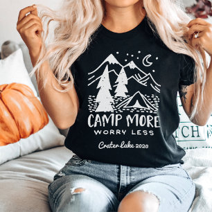 Camp more, Angst Minder   Aangepaste campagne T-shirt