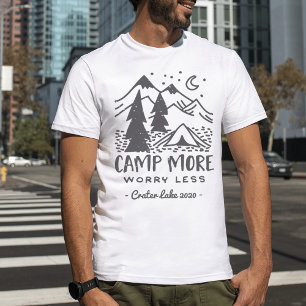 Camp more, Angst Minder   Aangepaste campagne T-shirt