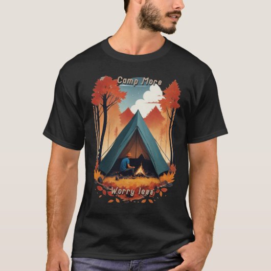 Camp more, Angst Minder T-shirt (Voorkant)