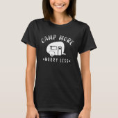 Camp More Camping Summer Vacation T-shirt (Voorkant)
