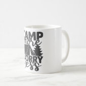 Camp more Worker Minny Gezegde Tent Campers Koffiemok (Voorkant rechts)