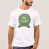 CAMP MORING WOOD White T-Shirt (Voorkant)
