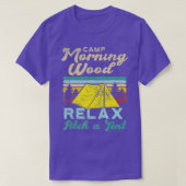 Camp Morning Wood Design Camper Morning Wood (1) T-shirt (Design voorkant)
