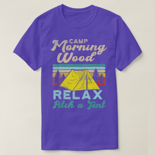 Camp Morning Wood Design Camper Morning Wood (1) T-shirt (Design voorkant)