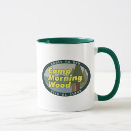 Camp Morning Wood drinkware Mok