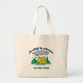 CAMP-Naturen Muziek Grote Tote Bag (Voorkant)