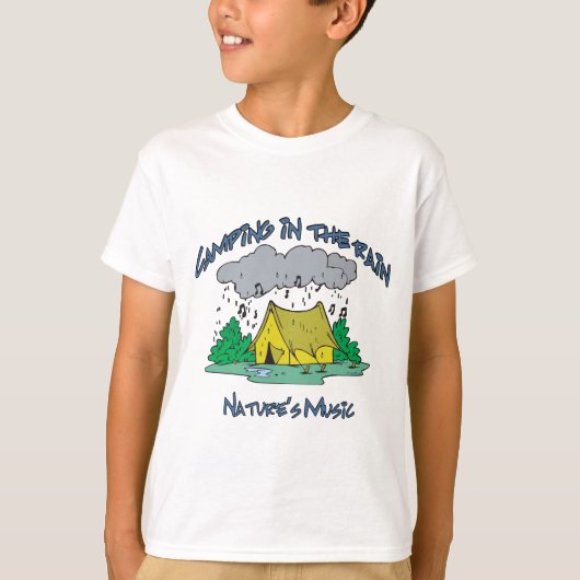 CAMP-Naturen Muziek T-shirt (Voorkant)