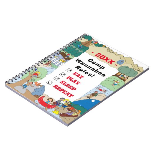 Camp Notitieboek (Linkerzijde)