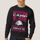 Camp Nurse Apparel  Unique Nurses Trui (Voorkant)