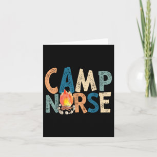 Camp Nurse Retro Kaart