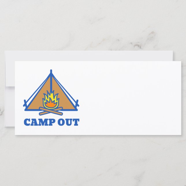 Camp out (Voorkant)