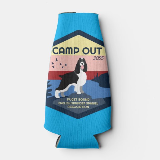 Camp Out 2025 Springer Drink Coozie (Voorkant)