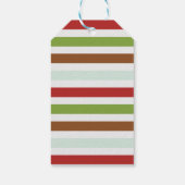 Camp Out Birthdy Party Favor Cadeaulabel (Achterkant)