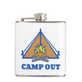 Camp out heupfles (Voorkant)